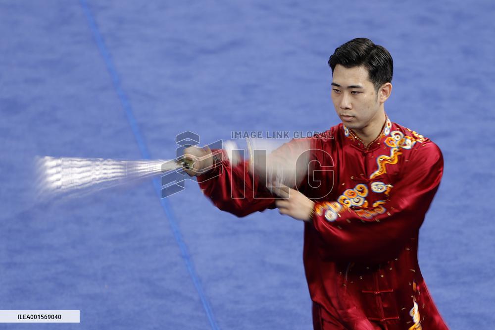 (Chengdu Universiade)CHINA-SICHUAN-CHENGDU-WORLD UNIVERSITY GAMES-WUSHU(CN)