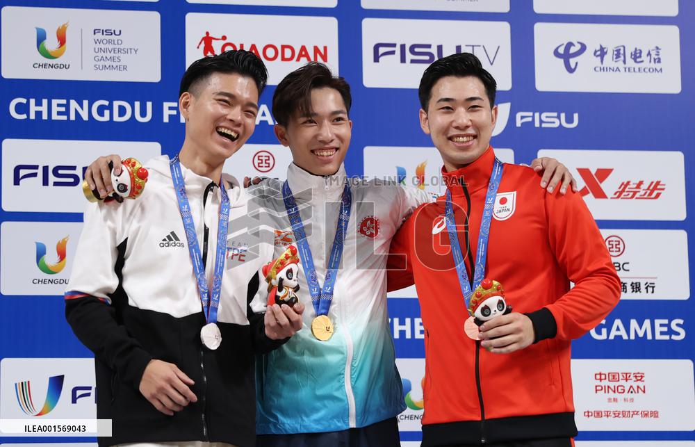 (Chengdu Universiade)CHINA-SICHUAN-CHENGDU-WORLD UNIVERSITY GAMES-WUSHU(CN)