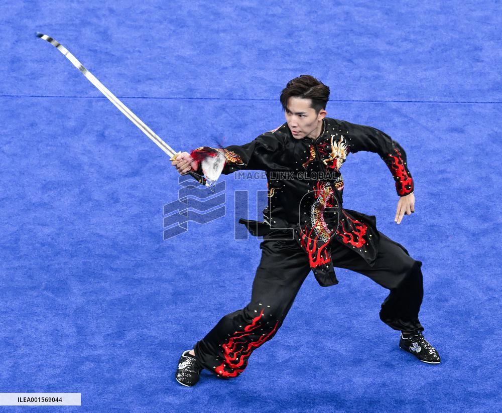 (Chengdu Universiade)CHINA-SICHUAN-CHENGDU-WORLD UNIVERSITY GAMES-WUSHU(CN)