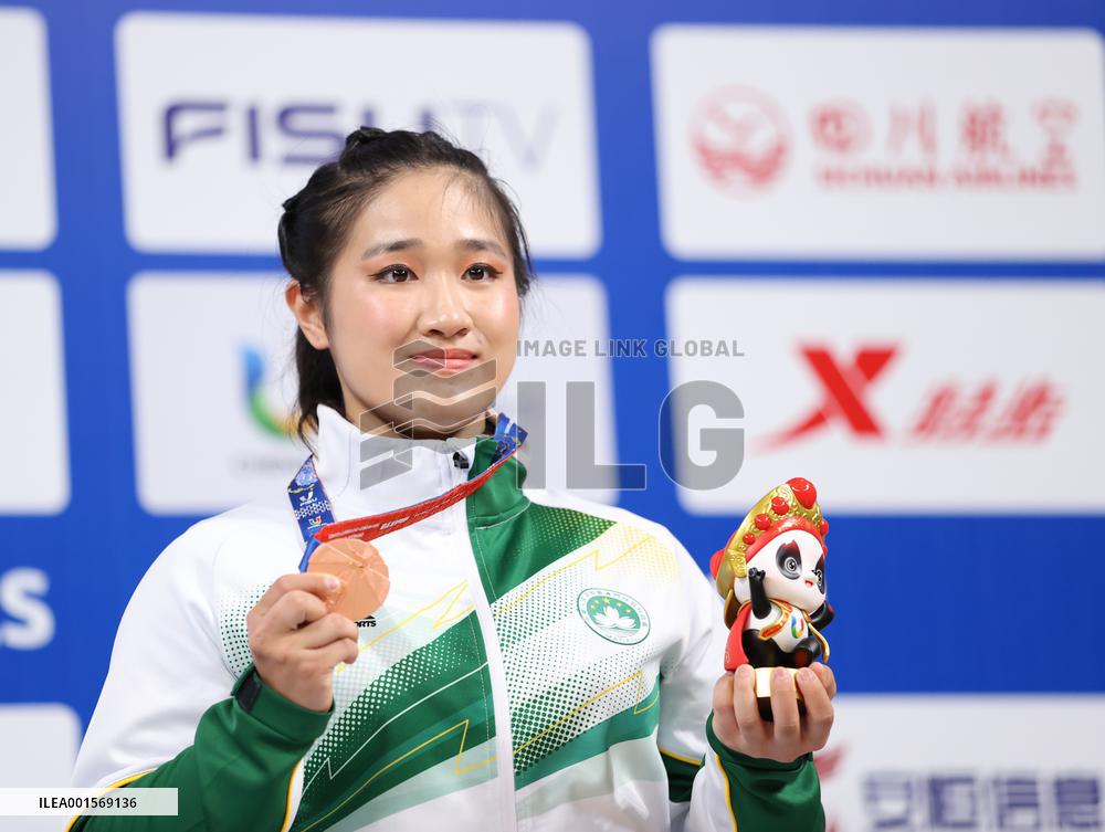 (Chengdu Universiade)CHINA-SICHUAN-CHENGDU-WORLD UNIVERSITY GAMES-WUSHU(CN)