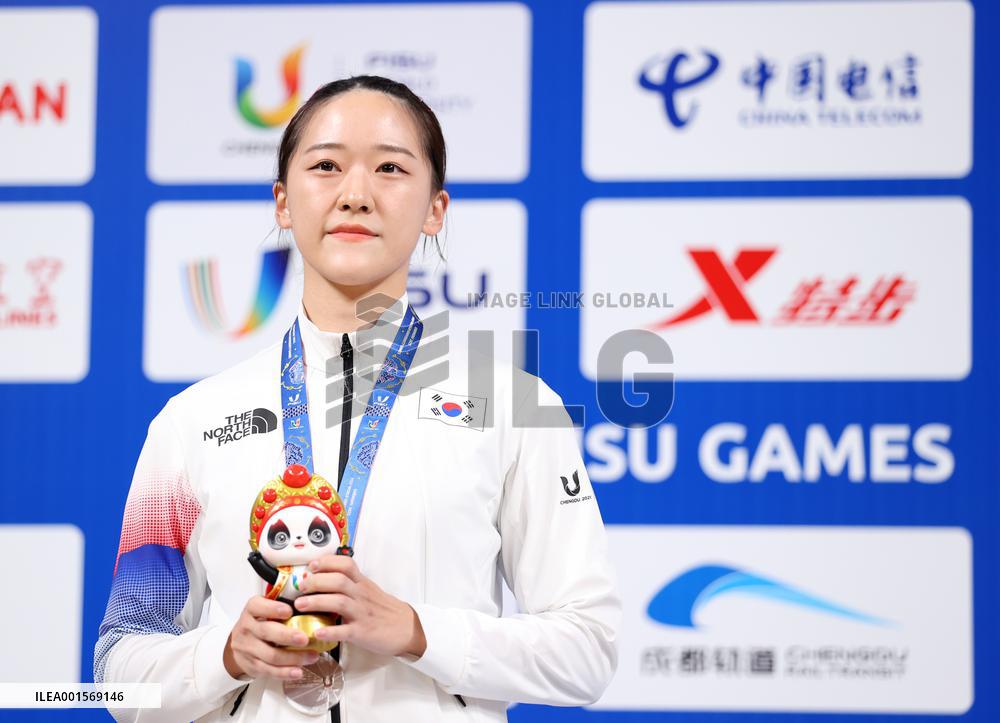 (Chengdu Universiade)CHINA-SICHUAN-CHENGDU-WORLD UNIVERSITY GAMES-WUSHU(CN)