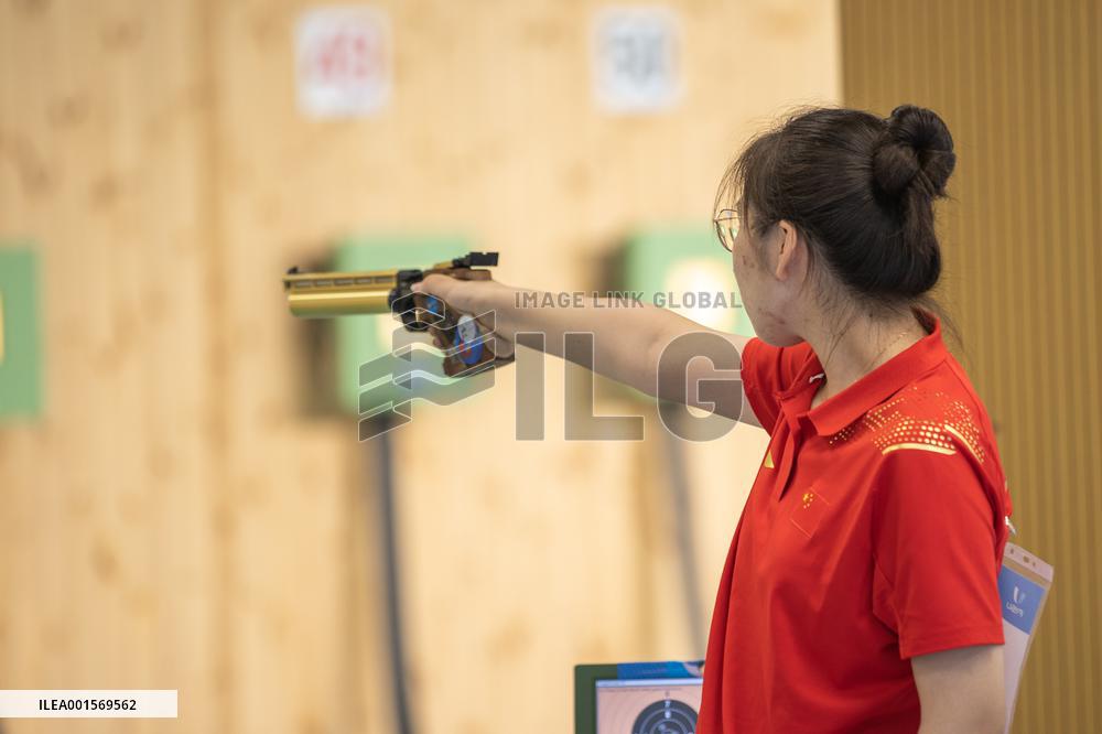 (Chengdu Universiade)CHINA-SICHUAN-CHENGDU-WORLD UNIVERSITY GAMES-SHOOTING(CN)