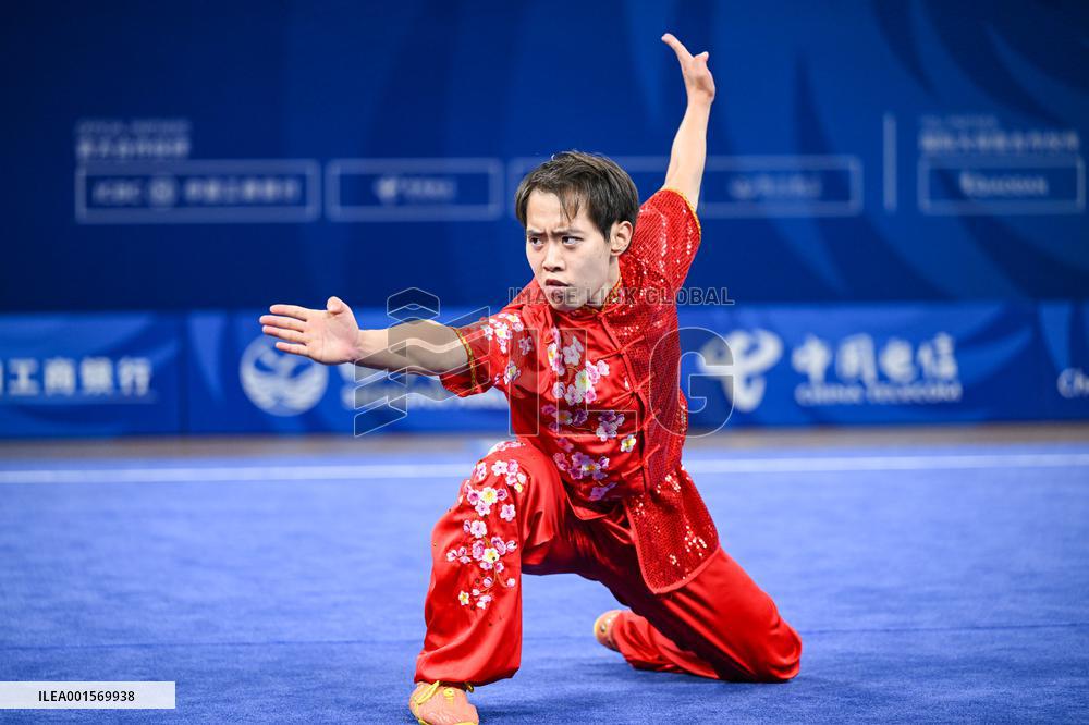 (Chengdu Universiade)CHINA-SICHUAN-CHENGDU-WORLD UNIVERSITY GAMES-WUSHU(CN)