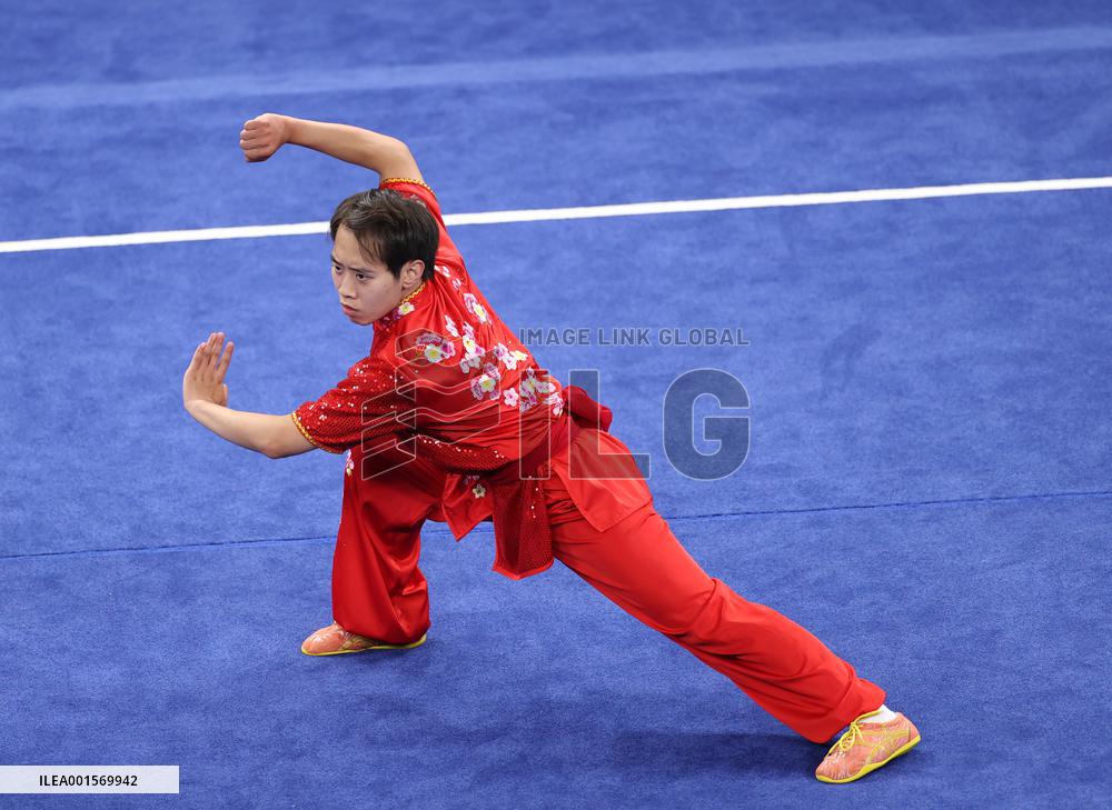 (Chengdu Universiade)CHINA-SICHUAN-CHENGDU-WORLD UNIVERSITY GAMES-WUSHU(CN)