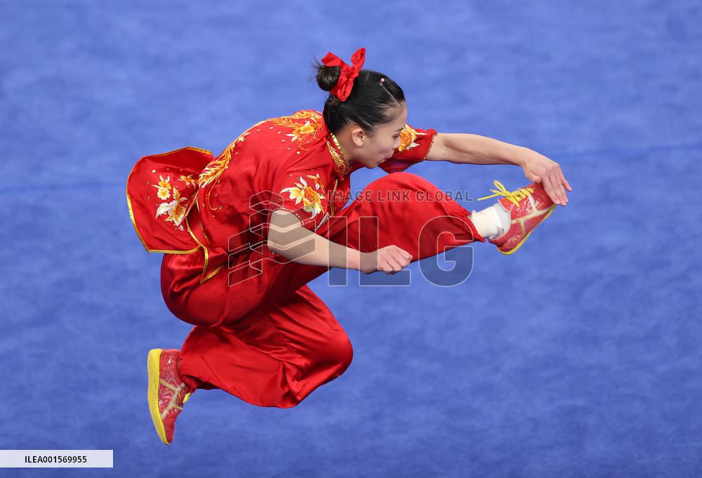 (Chengdu Universiade)CHINA-SICHUAN-CHENGDU-WORLD UNIVERSITY GAMES-WUSHU(CN)