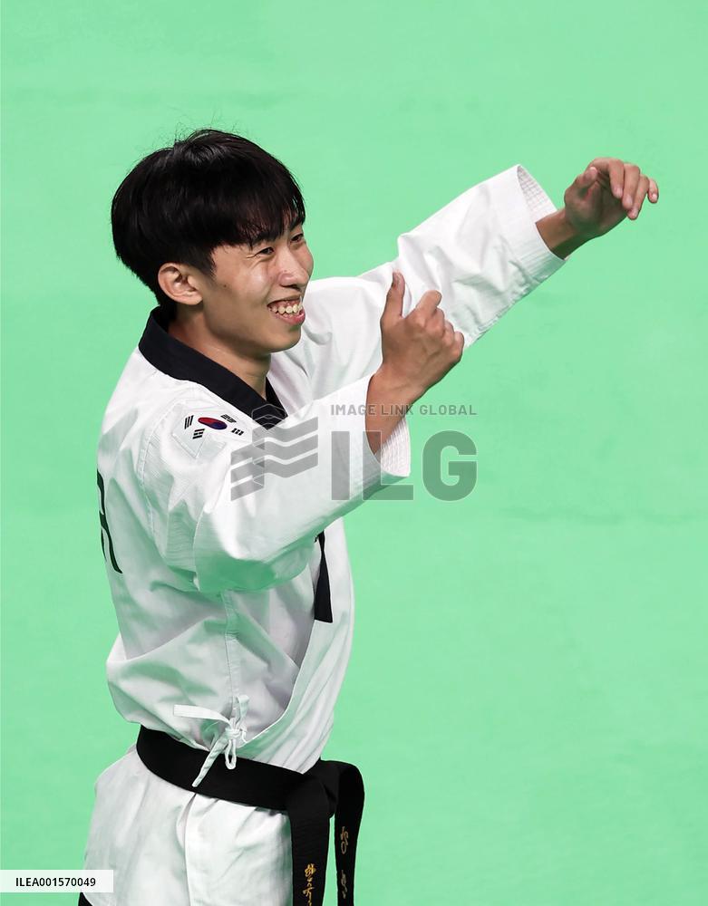 (Chengdu Universiade)CHINA-SICHUAN-CHENGDU-WORLD UNIVERSITY GAMES-TAEKWONDO(CN)