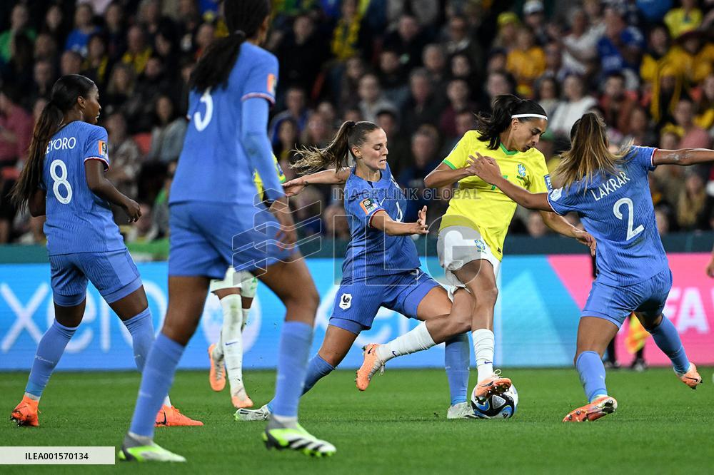 (SP)AUSTRALIA-BRISBANE-2023 FIFA WOMEN'S WORLD CUP-GROUP F-BRA VS FRA