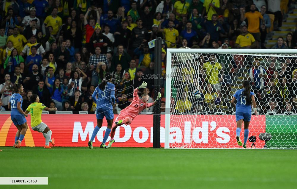 (SP)AUSTRALIA-BRISBANE-2023 FIFA WOMEN'S WORLD CUP-GROUP F-BRA VS FRA