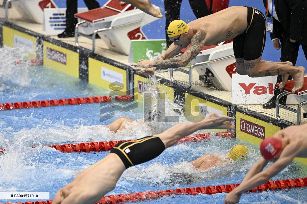 (SP)JAPAN-FUKUOKA-WORLD AQUATICS CHAMPIONSHIPS-SWIMMING-DAY 7