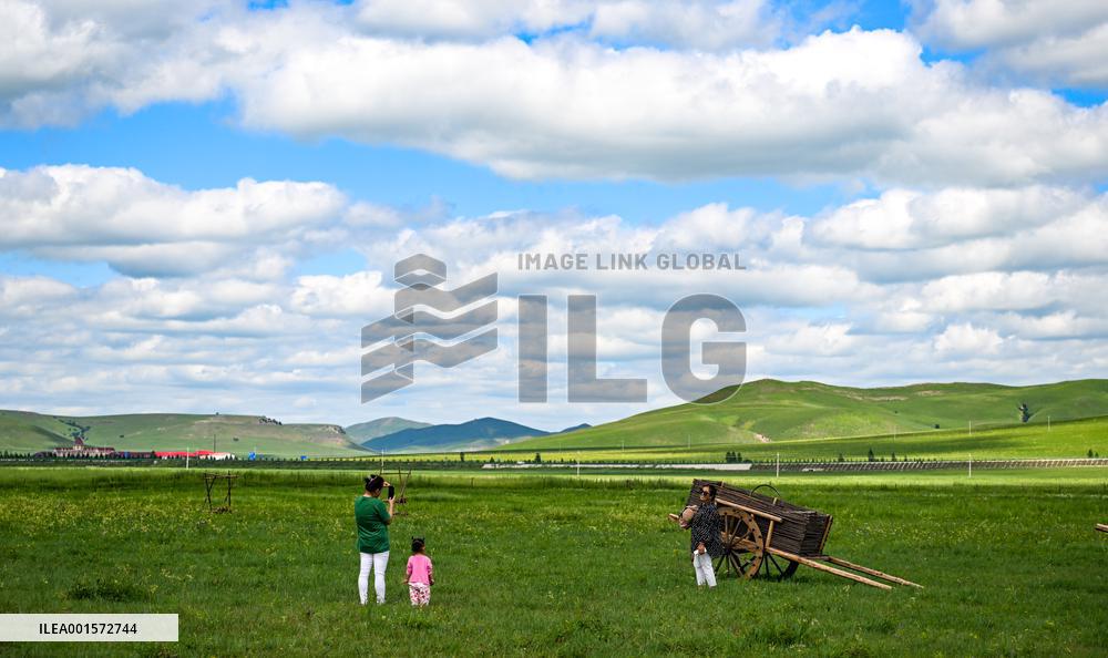CHINA-INNER MONGOLIA-ULAN MOD GRASSLAND-HERDSMAN-SUMMER LIFE(CN)