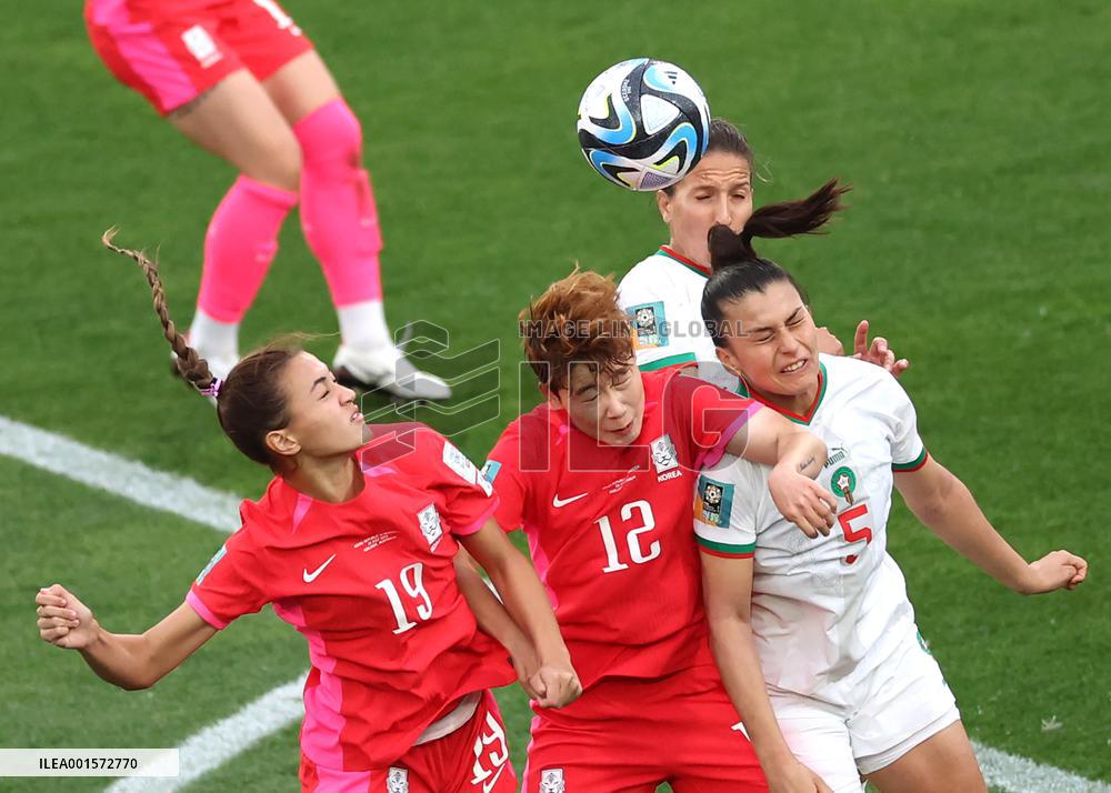 (SP)AUSTRALIA-ADELAIDE-FIFA-WOMEN'S WORLD CUP-GROUP H-KOR VS MAR