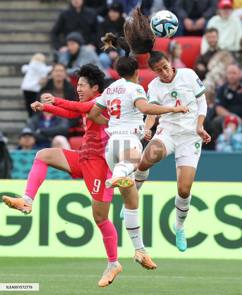 (SP)AUSTRALIA-ADELAIDE-FIFA-WOMEN'S WORLD CUP-GROUP H-KOR VS MAR