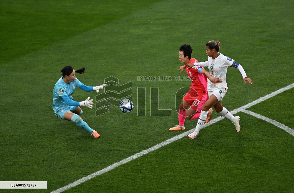 (SP)AUSTRALIA-ADELAIDE-FIFA-WOMEN'S WORLD CUP-GROUP H-KOR VS MAR