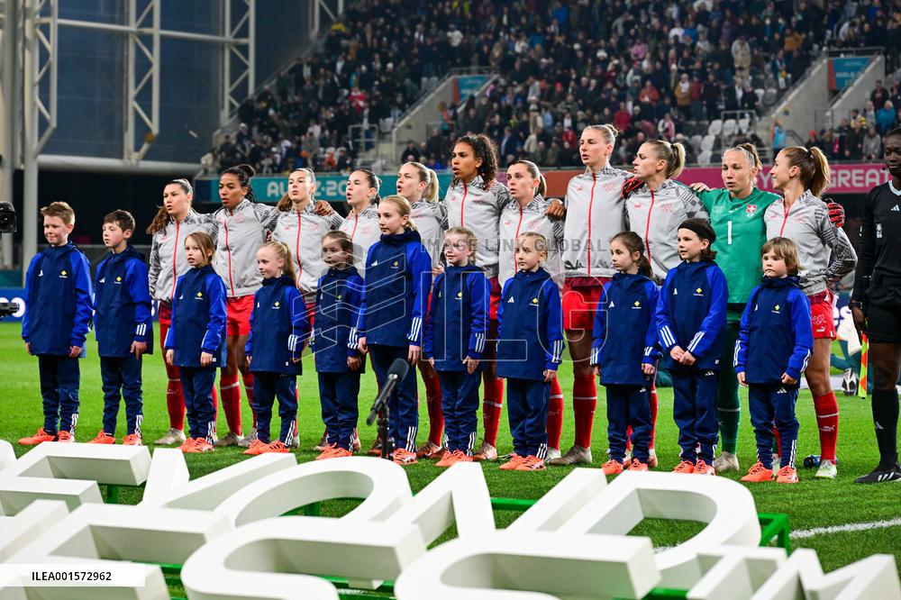 (SP)NEW ZEALAND-DUNEDIN-2023 FIFA WOMEN'S WORLD CUP-GROUP A-SWITZERLAND VS NEW ZEALAND