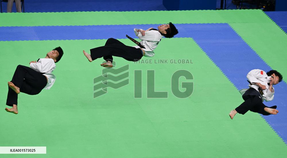 (Chengdu Universiade)CHINA-SICHUAN-CHENGDU-WORLD UNIVERSITY GAMES-TAEKWONDO(CN)