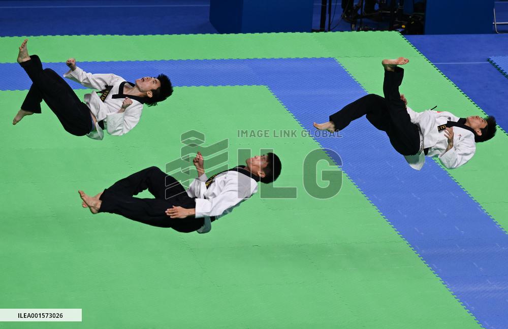 (Chengdu Universiade)CHINA-SICHUAN-CHENGDU-WORLD UNIVERSITY GAMES-TAEKWONDO(CN)