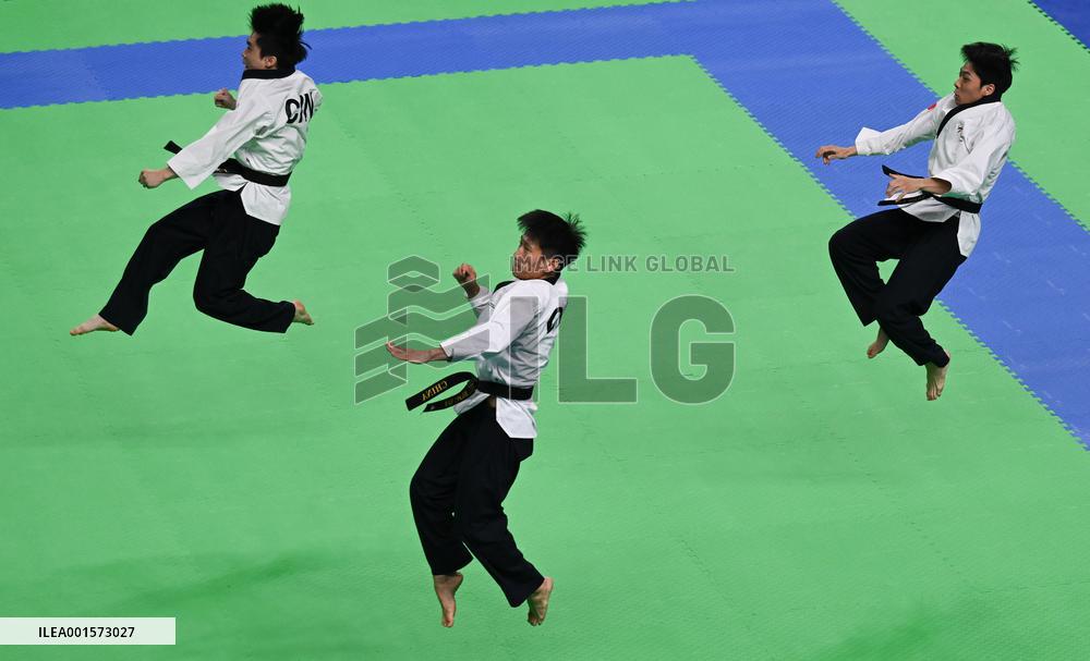 (Chengdu Universiade)CHINA-SICHUAN-CHENGDU-WORLD UNIVERSITY GAMES-TAEKWONDO(CN)