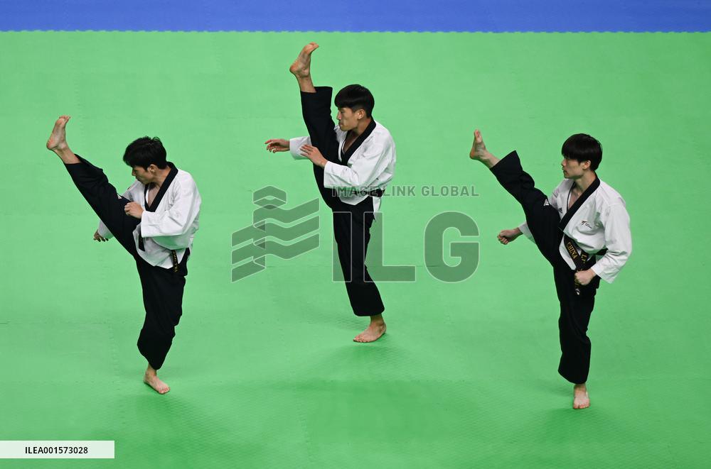 (Chengdu Universiade)CHINA-SICHUAN-CHENGDU-WORLD UNIVERSITY GAMES-TAEKWONDO(CN)