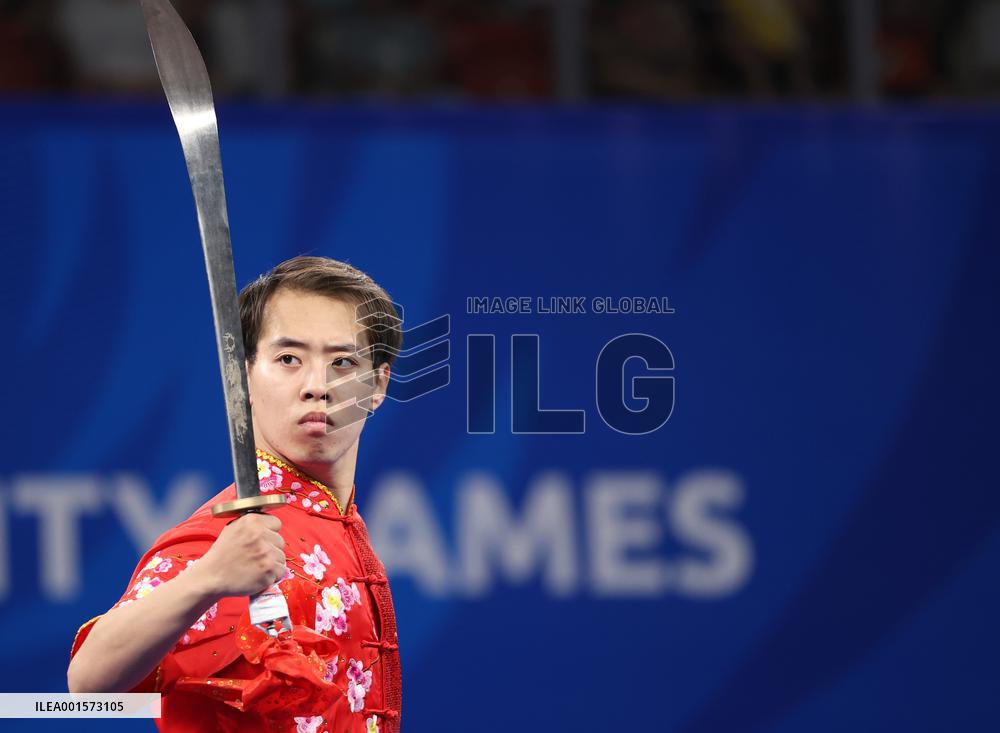 (Chengdu Universiade)CHINA-SICHUAN-CHENGDU-WORLD UNIVERSITY GAMES-WUSHU (CN)