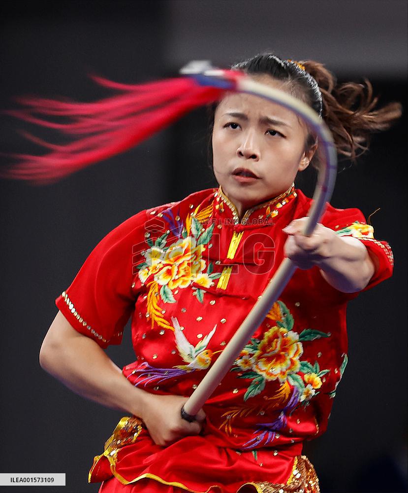 (Chengdu Universiade)CHINA-SICHUAN-CHENGDU-WORLD UNIVERSITY GAMES-WUSHU (CN)
