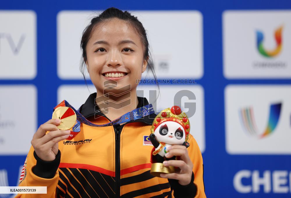 (Chengdu Universiade)CHINA-SICHUAN-CHENGDU-WORLD UNIVERSITY GAMES-WUSHU (CN)