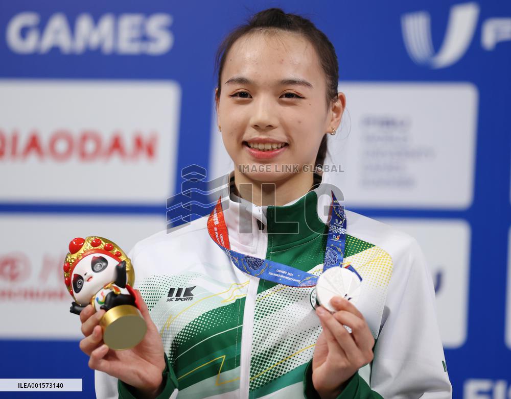 (Chengdu Universiade)CHINA-SICHUAN-CHENGDU-WORLD UNIVERSITY GAMES-WUSHU (CN)