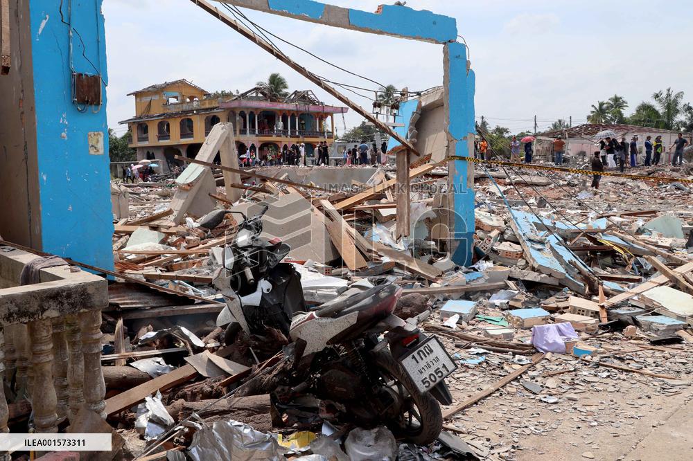 THAILAND-NARATHIWAT-FIREWORKS WAREHOUSE-EXPLOSION