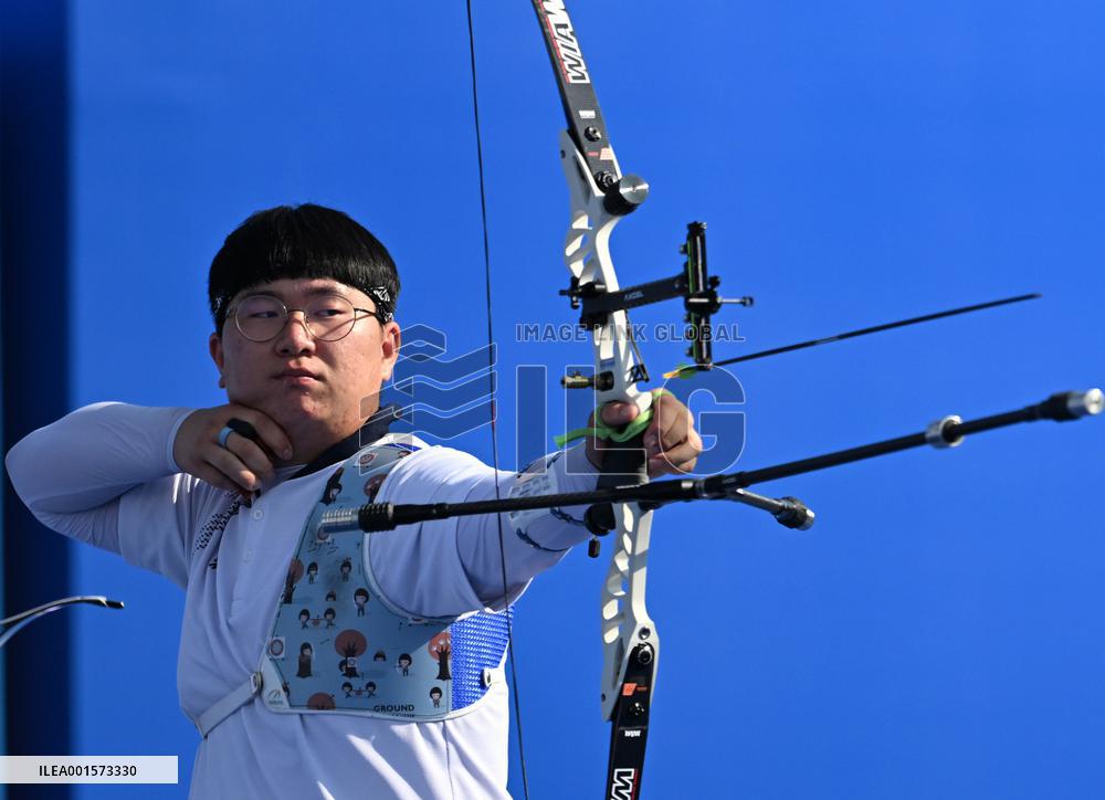 (Chengdu Universiade)CHINA-CHENGDU-WORLD UNIVERSITY GAMES-ARCHERY RECURVE MIXED TEAM (CN)
