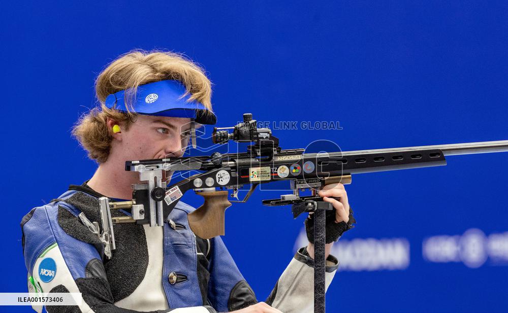 (Chengdu Universiade)CHINA-CHENGDU-WORLD UNIVERSITY GAMES-SHOOTING-50M RIFLE 3 POSITIONS MEN (CN)
