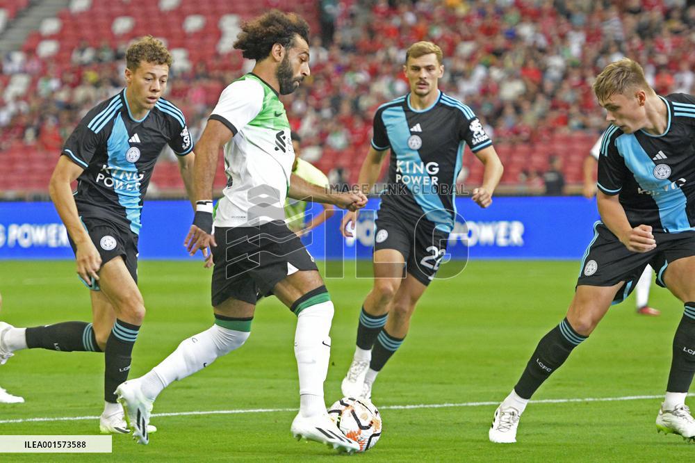 (SP)SINGAPORE-FOOTBALL-SINGAPORE FESTIVAL-LIVERPOOL VS LEICESTER CITY