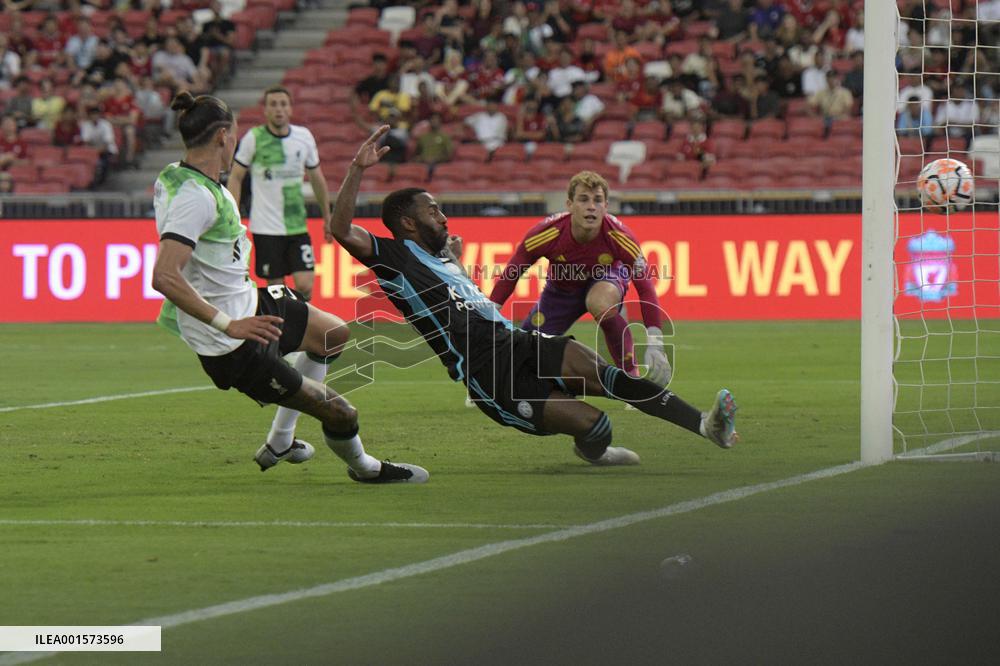 (SP)SINGAPORE-FOOTBALL-SINGAPORE FESTIVAL-LIVERPOOL VS LEICESTER CITY