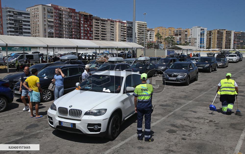 Summer Getaway In The Port of Algeciras - Spain