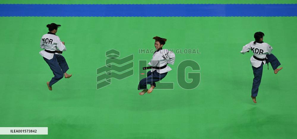 (Chengdu Universiade)CHINA-SICHUAN-CHENGDU-WORLD UNIVERSITY GAMES-TAEKWONDO(CN)