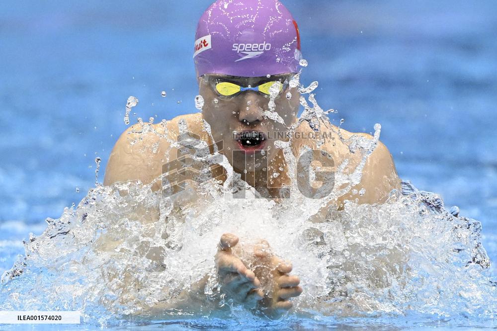 (SP)JAPAN-FUKUOKA-WORLD AQUATICS CHAMPIONSHIPS-SWIMMING-DAY 8