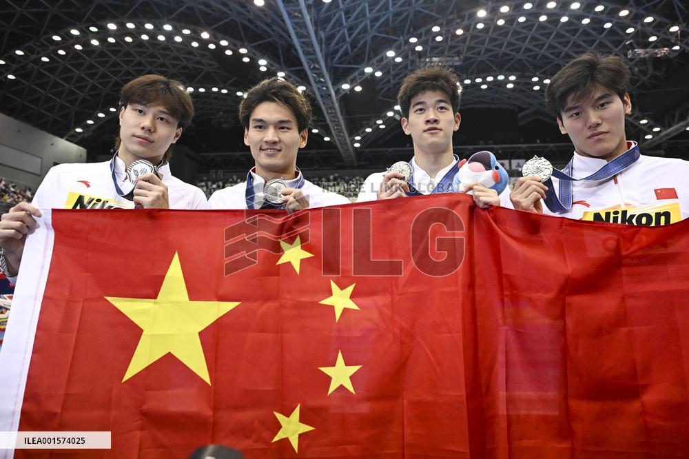 (SP)JAPAN-FUKUOKA-WORLD AQUATICS CHAMPIONSHIPS-SWIMMING-DAY 8
