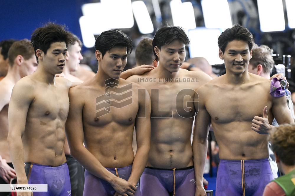 (SP)JAPAN-FUKUOKA-WORLD AQUATICS CHAMPIONSHIPS-SWIMMING-DAY 8
