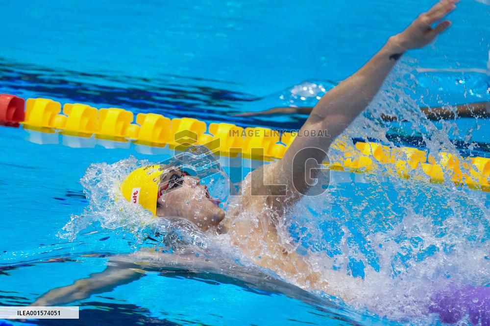 (SP)JAPAN-FUKUOKA-WORLD AQUATICS CHAMPIONSHIPS-SWIMMING-DAY 8