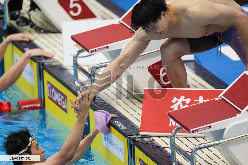 (SP)JAPAN-FUKUOKA-WORLD AQUATICS CHAMPIONSHIPS-SWIMMING-DAY 8