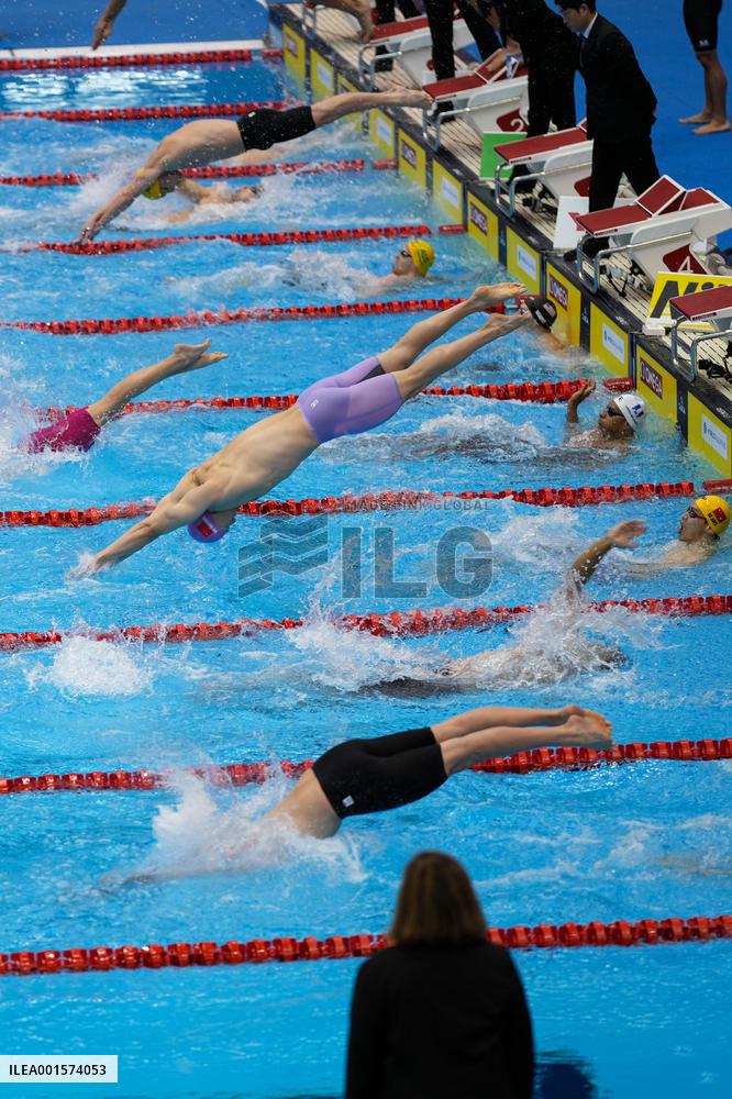 (SP)JAPAN-FUKUOKA-WORLD AQUATICS CHAMPIONSHIPS-SWIMMING-DAY 8