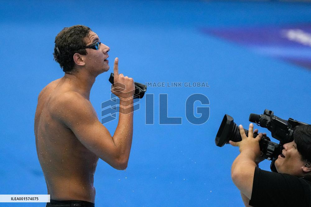 (SP)JAPAN-FUKUOKA-WORLD AQUATICS CHAMPIONSHIPS-SWIMMING-DAY 8