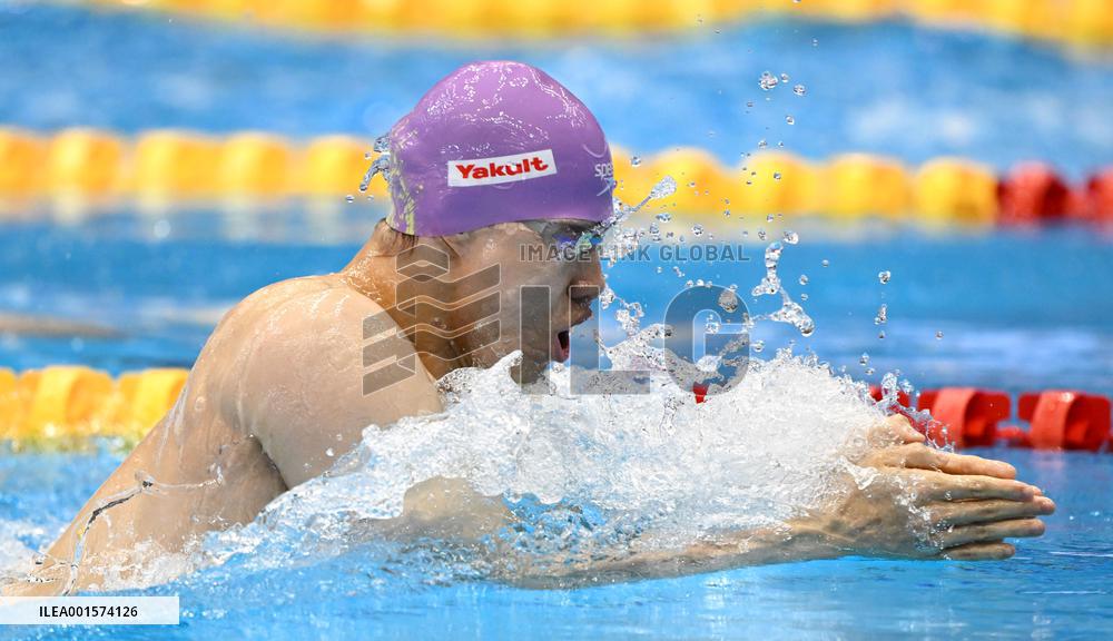 (SP)JAPAN-FUKUOKA-WORLD AQUATICS CHAMPIONSHIPS-SWIMMING-DAY 8