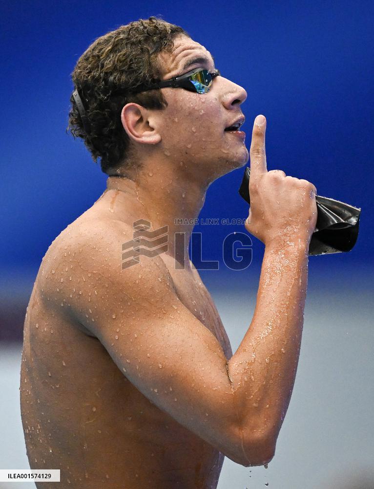(SP)JAPAN-FUKUOKA-WORLD AQUATICS CHAMPIONSHIPS-SWIMMING-DAY 8