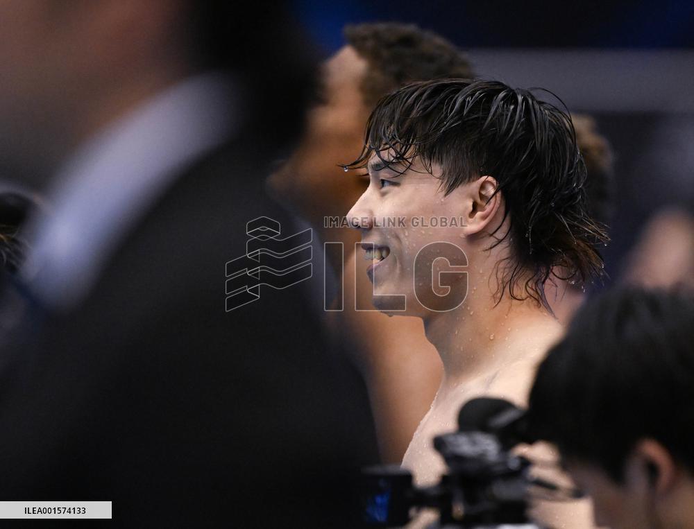 (SP)JAPAN-FUKUOKA-WORLD AQUATICS CHAMPIONSHIPS-SWIMMING-DAY 8