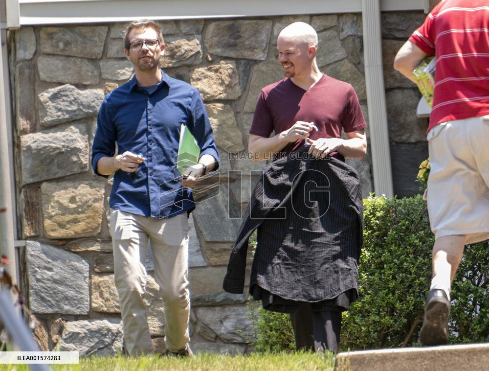 Ex-Biden official Sam Brinton spotted for first time since leaving jail over latest suitcase