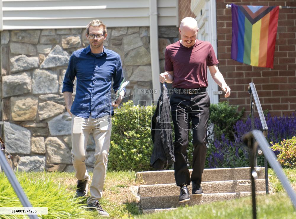 Ex-Biden official Sam Brinton spotted for first time since leaving jail over latest suitcase