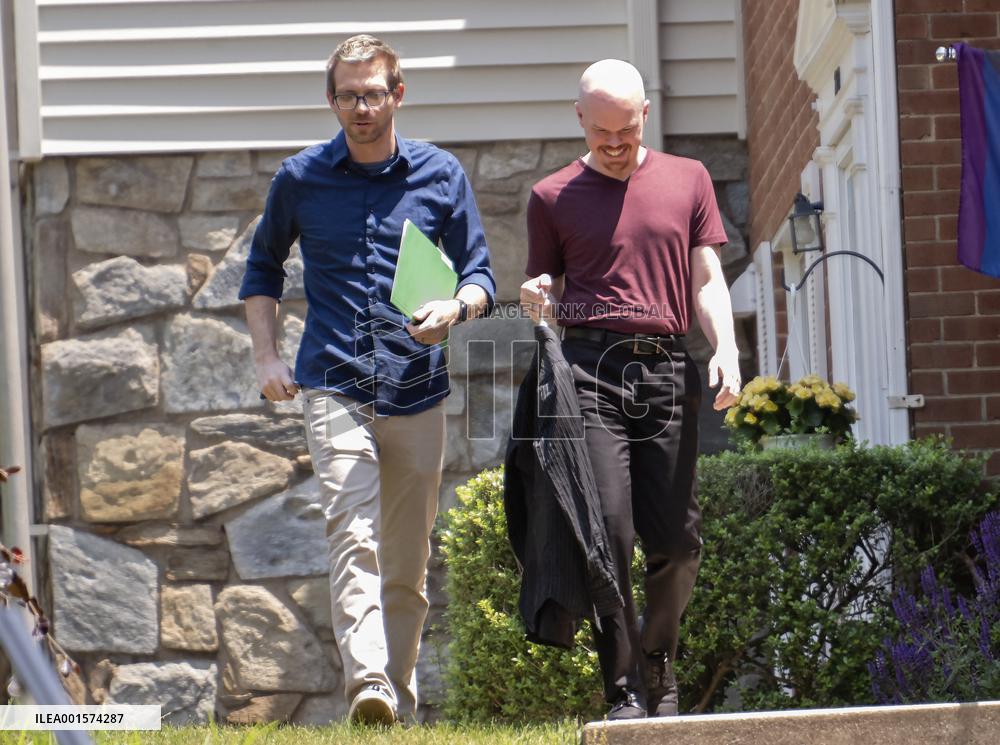 Ex-Biden official Sam Brinton spotted for first time since leaving jail over latest suitcase