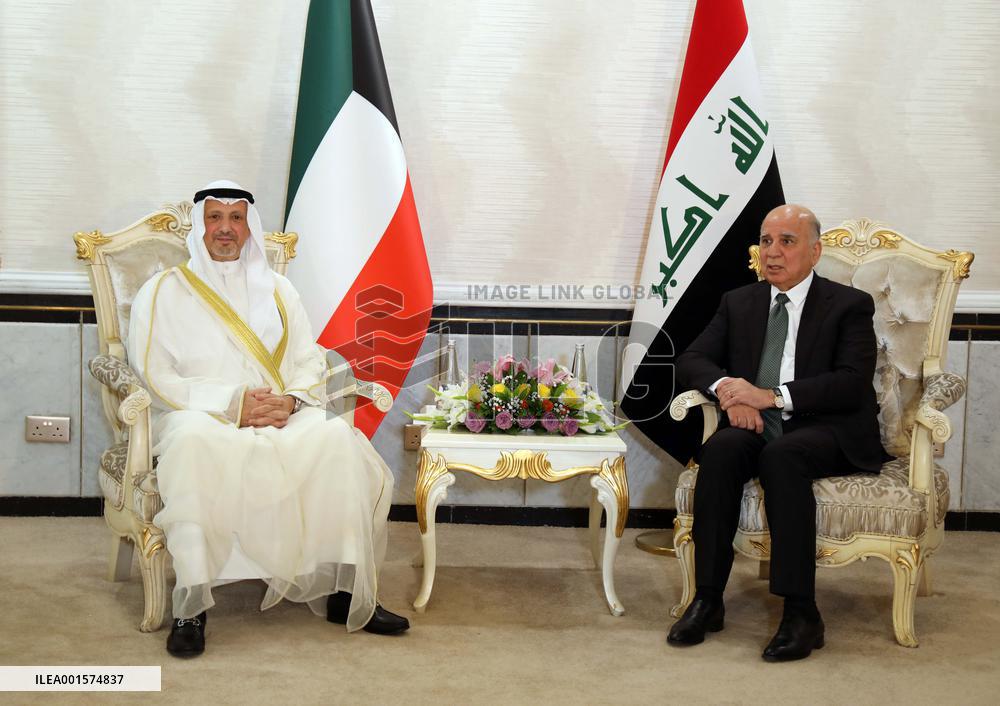 IRAQ-BAGHDAD-KUWAITI FM-VISIT