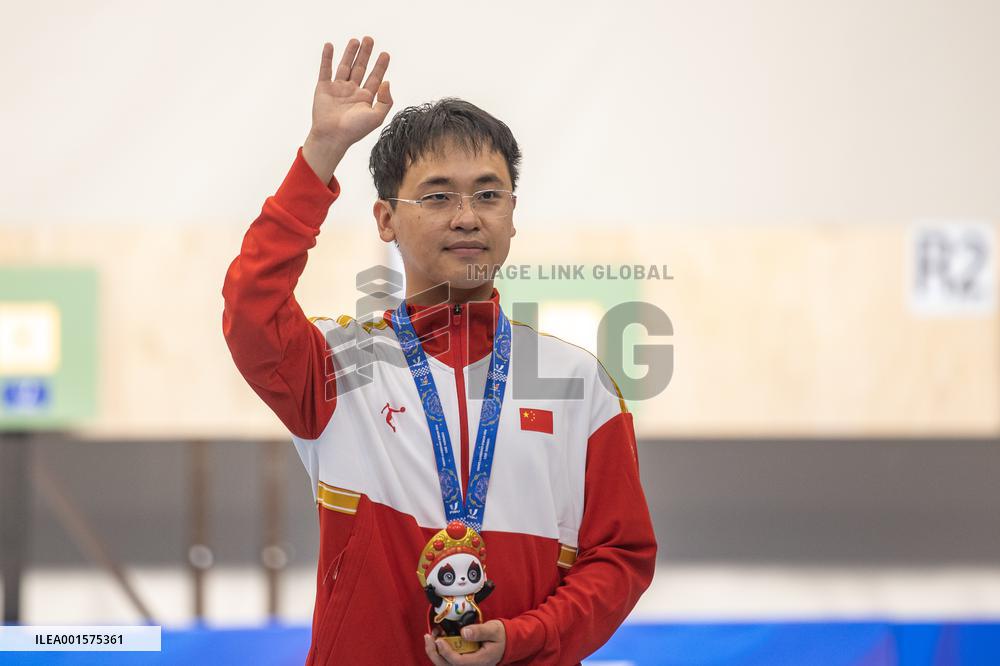(Chengdu Universiade)CHINA-CHENGDU-WORLD UNIVERSITY GAMES-SHOOTING(CN)