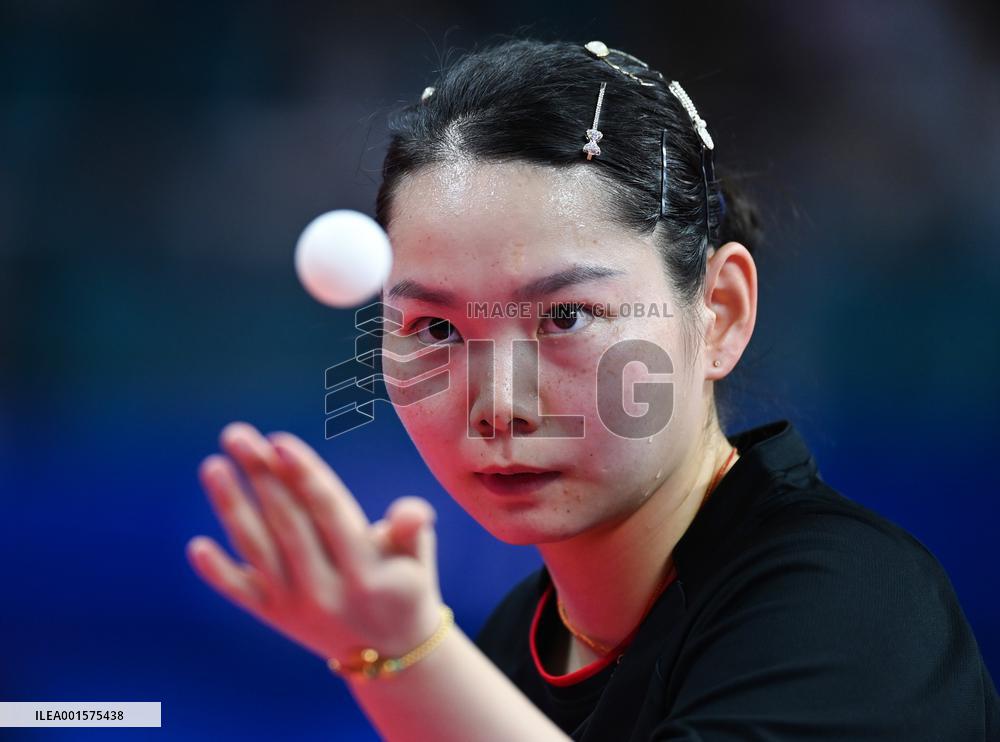 (Chengdu Universiade)CHINA-CHENGDU-WORLD UNIVERSITY GAMES-TABLE TENNIS(CN)