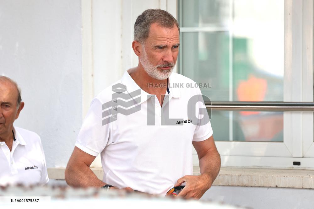 Felipe VI At The Copa del Rey MAPFRE - Palma de Mallorca